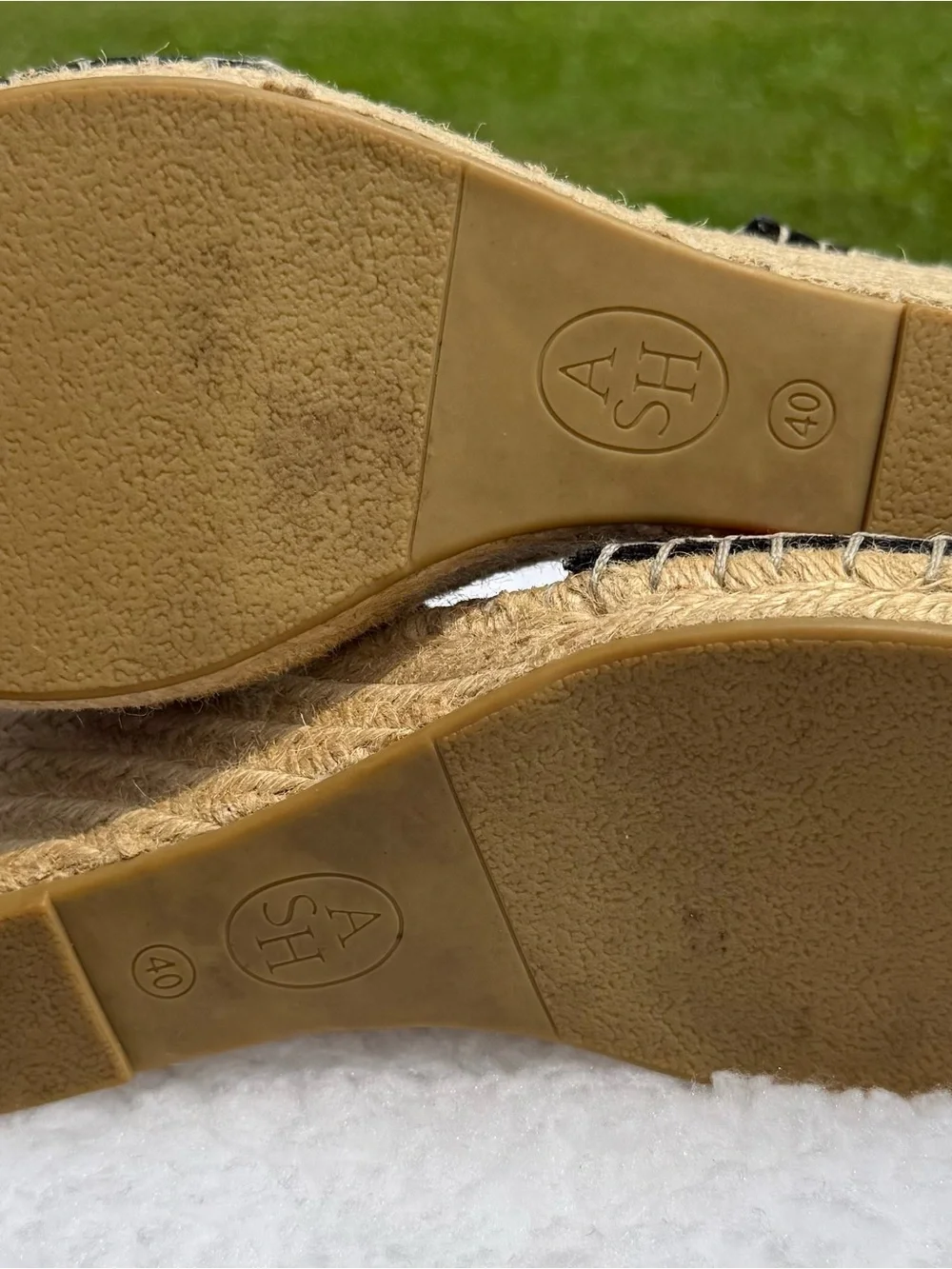Ash espadrille wedges